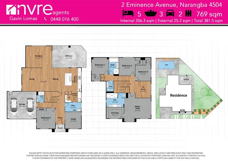 Floorplan of Homely house listing, 2 Eminence Avenue, Narangba QLD 4504
