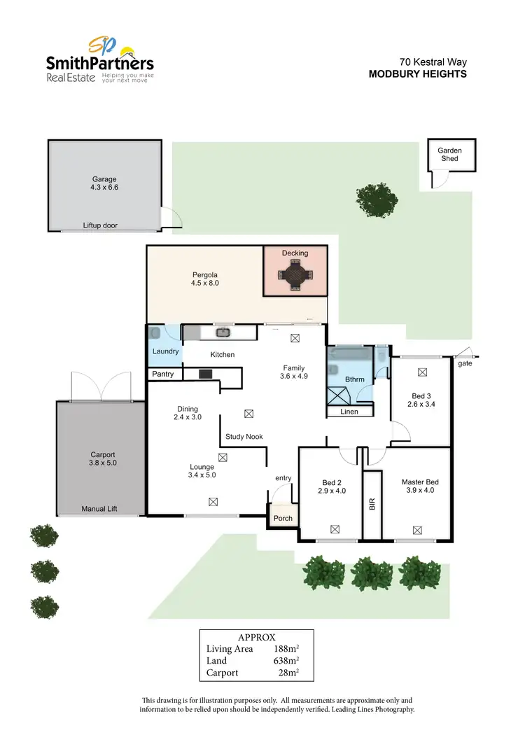 Floorplan of Homely house listing, 70 Kestral Way, Modbury Heights SA 5092