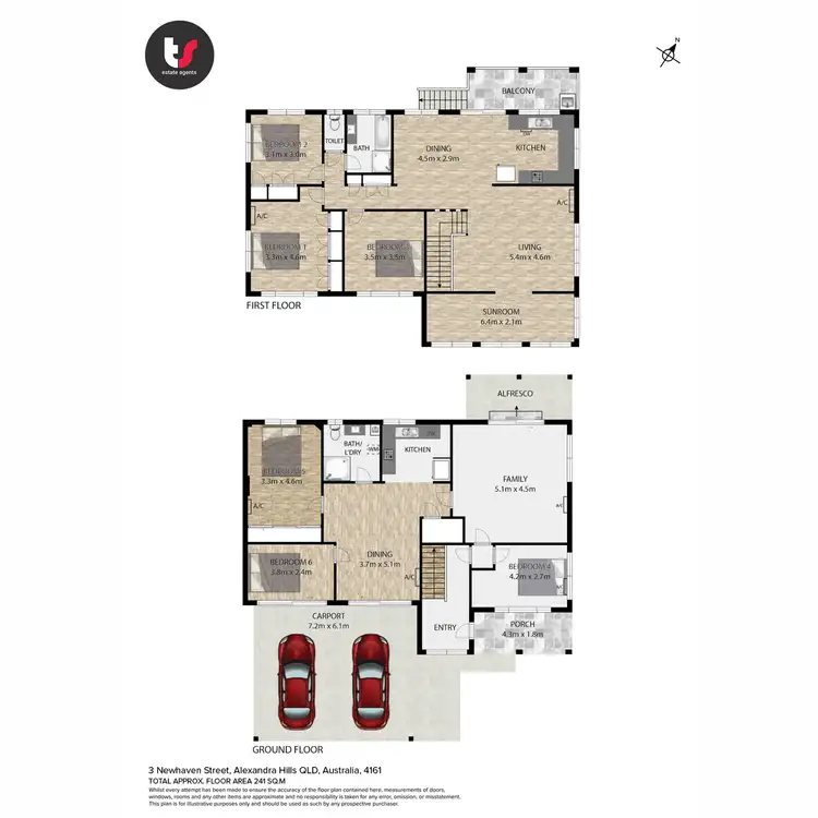 Floorplan of Homely house listing, 3 Newhaven Street, Alexandra Hills QLD 4161