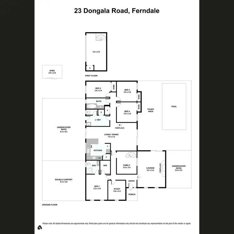 Floorplan of Homely house listing, 23 Dongala Way, Ferndale WA 6148