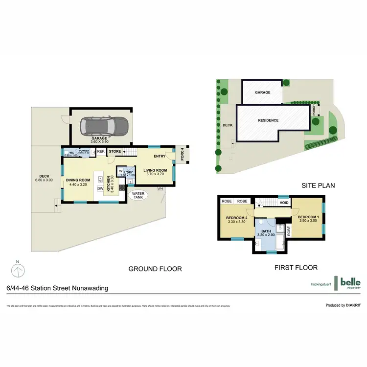 Floorplan of Homely townhouse listing, 6/44-46 Station Street, Nunawading VIC 3131