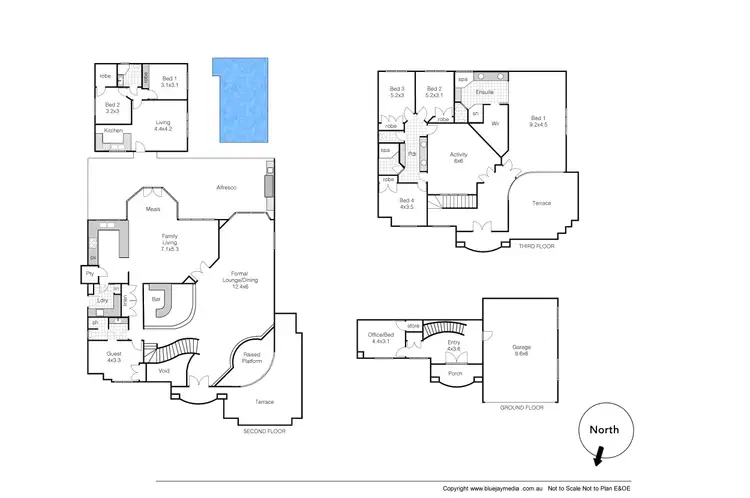 Floorplan of Homely house listing, 65 Ashmore Way, Sorrento WA 6020