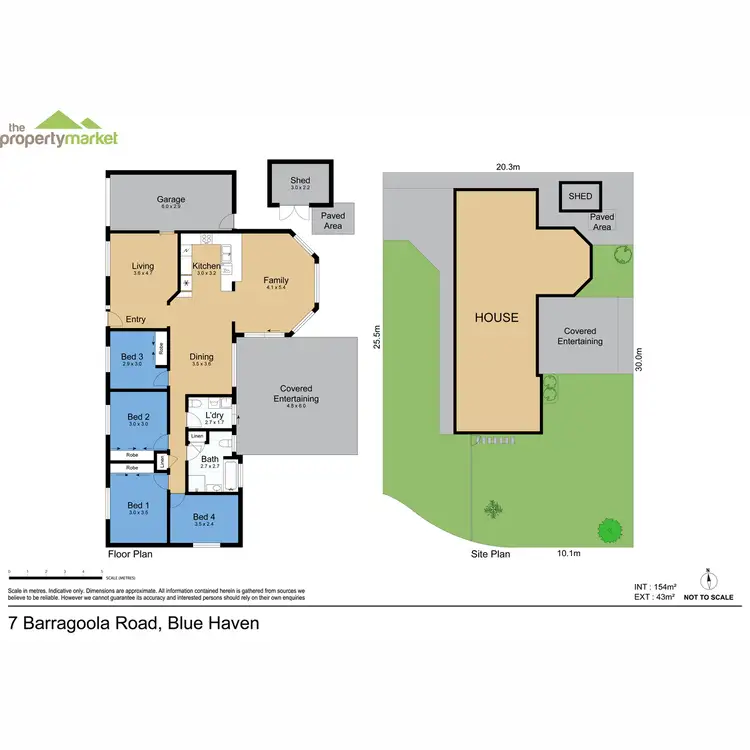 Floorplan of Homely house listing, 7 Barragoola Road, Blue Haven NSW 2262