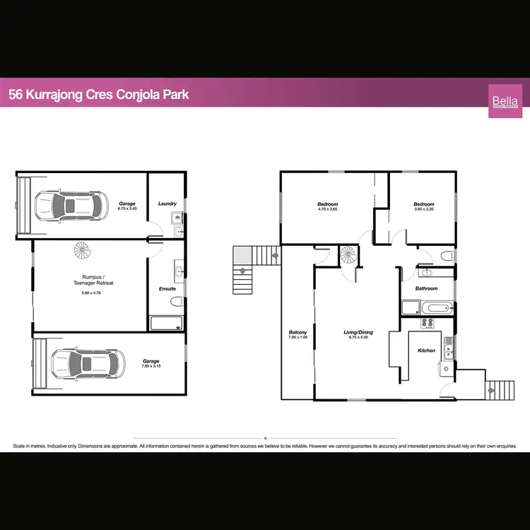 Floorplan of Homely house listing, 56 Kurrajong Crescent, Conjola Park NSW 2539