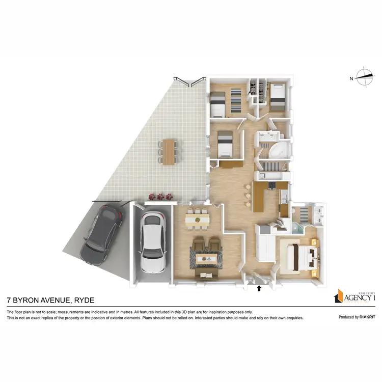 Floorplan of Homely house listing, 7 Byron Avenue, Ryde NSW 2112