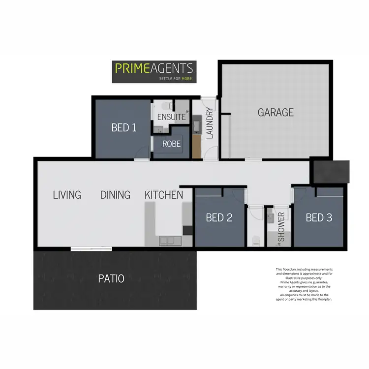 Floorplan of Homely retirement listing, Villa 416/74-98 Emerald Park Way, Urangan QLD 4655