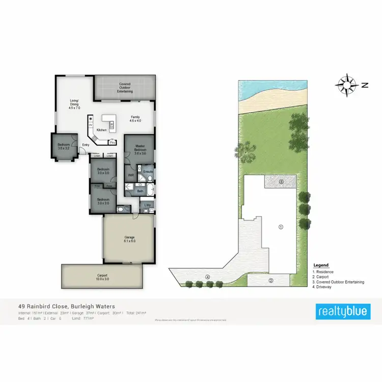 Floorplan of Homely house listing, 49 Rainbird Close, Burleigh Waters QLD 4220