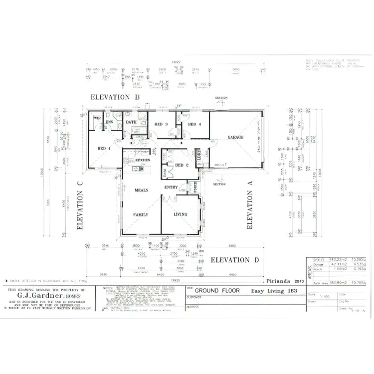 Floorplan of Homely house listing, 13 School Court, Hamilton VIC 3300