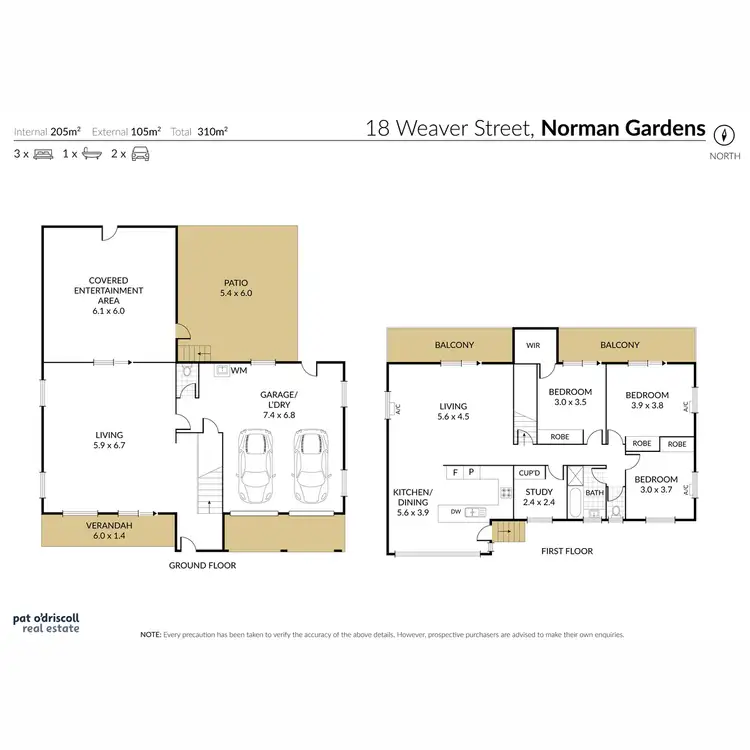 Floorplan of Homely house listing, 16 Weaver Street, Norman Gardens QLD 4701