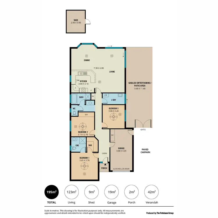 Floorplan of Homely house listing, 30 Holdfast Drive, Sheidow Park SA 5158
