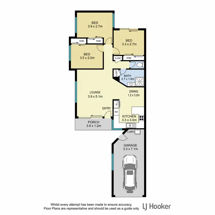 Floorplan of Homely villa listing, 32/4 Nye Street, Chermside QLD 4032