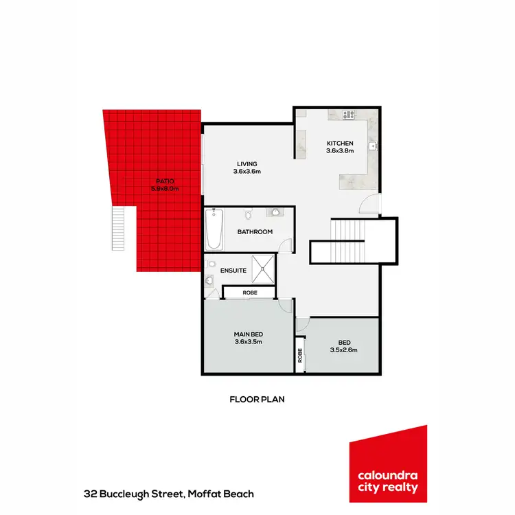 Floorplan of Homely house listing, 32 Buccleugh Street, Moffat Beach QLD 4551