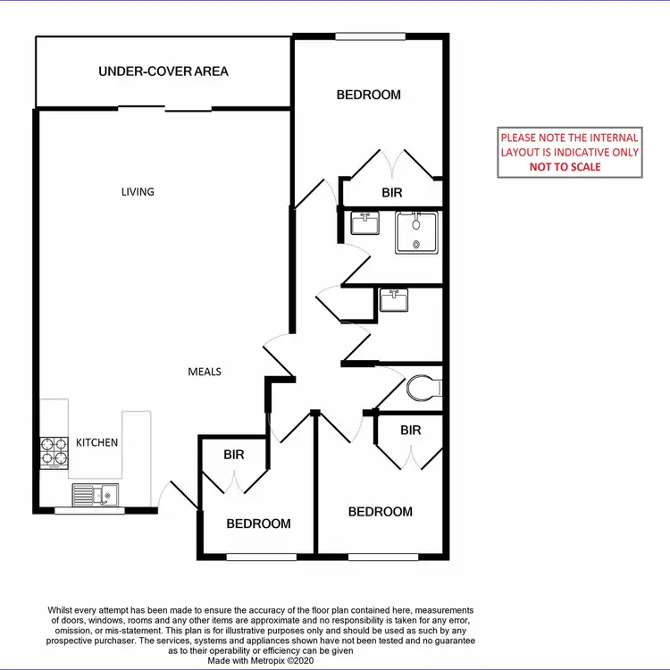 Floorplan of Homely apartment listing, 5/2 Towton Way, Langford WA 6147