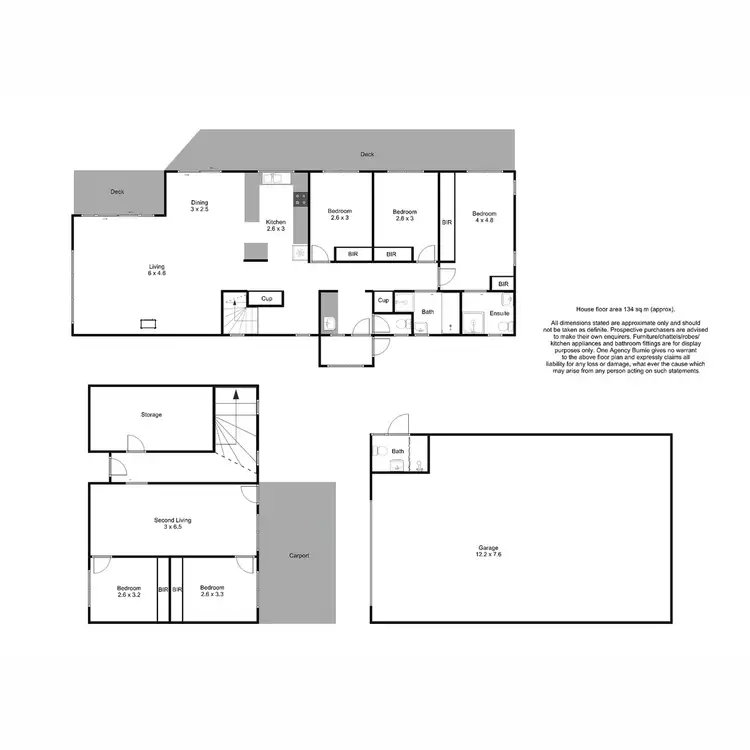 Floorplan of Homely house listing, 124 Ironcliffe Road, Penguin TAS 7316