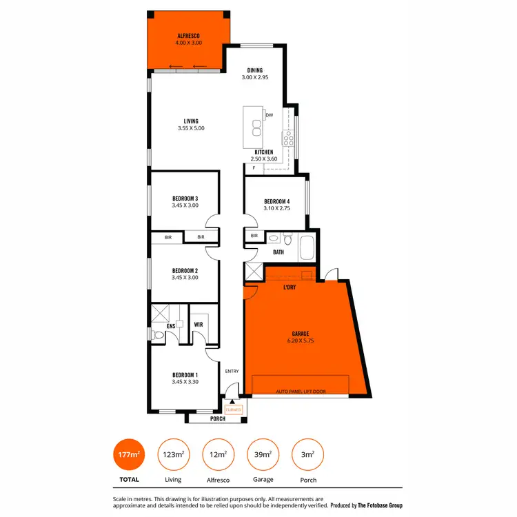 Floorplan of Homely house listing, 4A Cini Avenue, Newton SA 5074