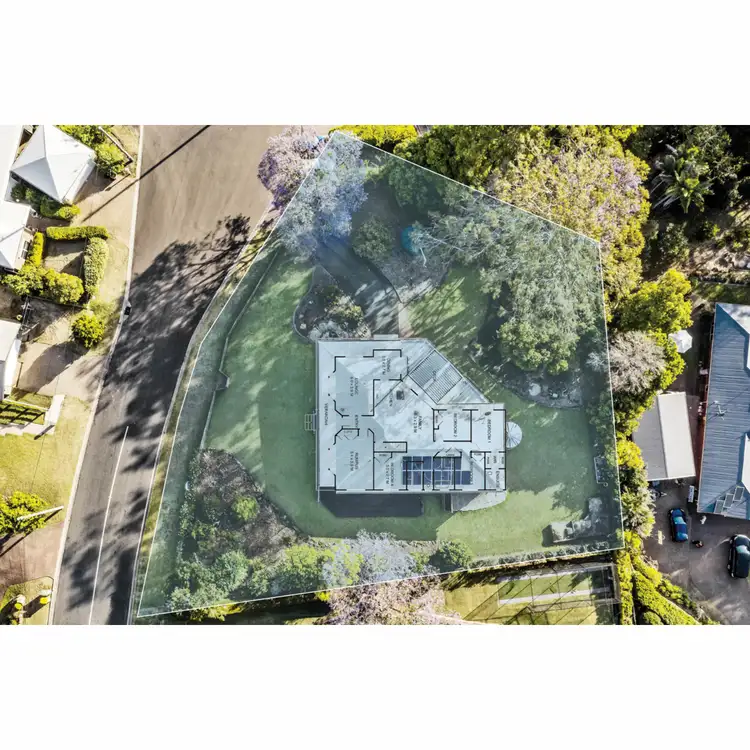 Floorplan of Homely house listing, 49 Skyline Drive, Blue Mountain Heights QLD 4350