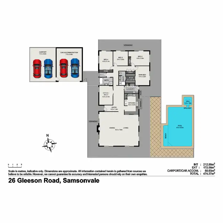 Floorplan of Homely house listing, 26 Gleeson Road, Samsonvale QLD 4520