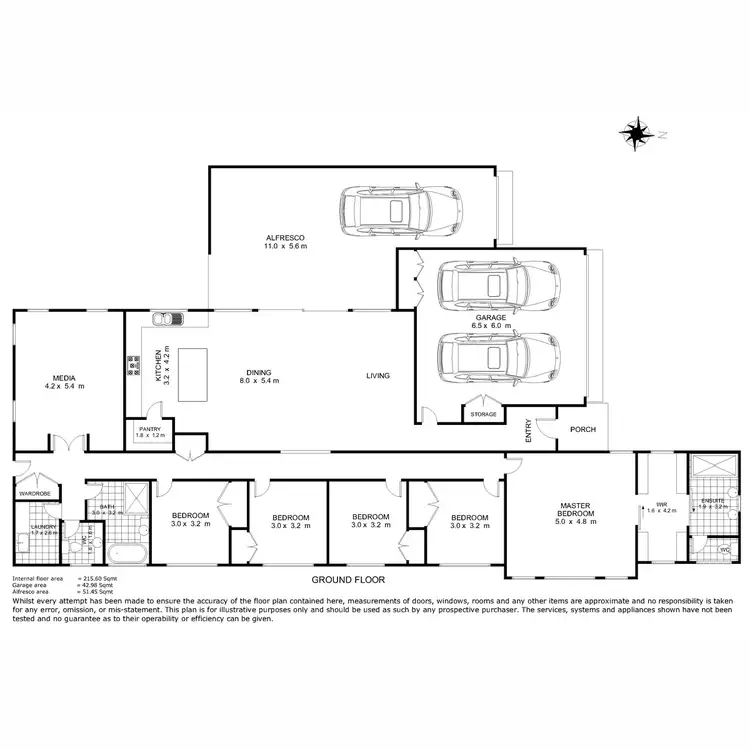 Floorplan of Homely house listing, 1 Owl Court, Kleinton QLD 4352