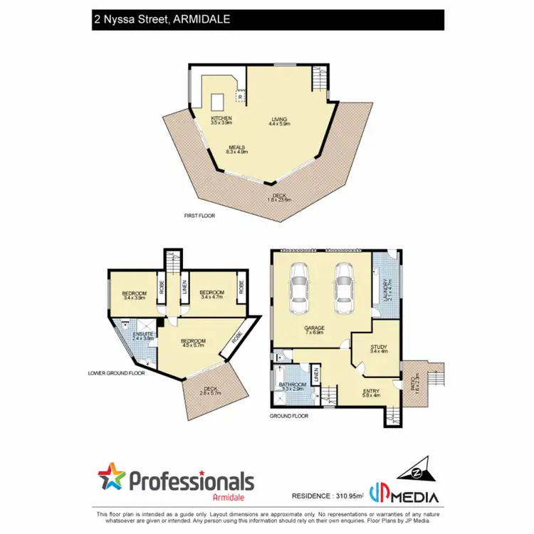 Floorplan of Homely house listing, 2 Nyssa Street, Armidale NSW 2350