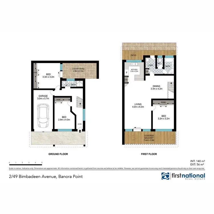 Floorplan of Homely semi-detached listing, 2/49 Bimbadeen Avenue, Banora Point NSW 2486