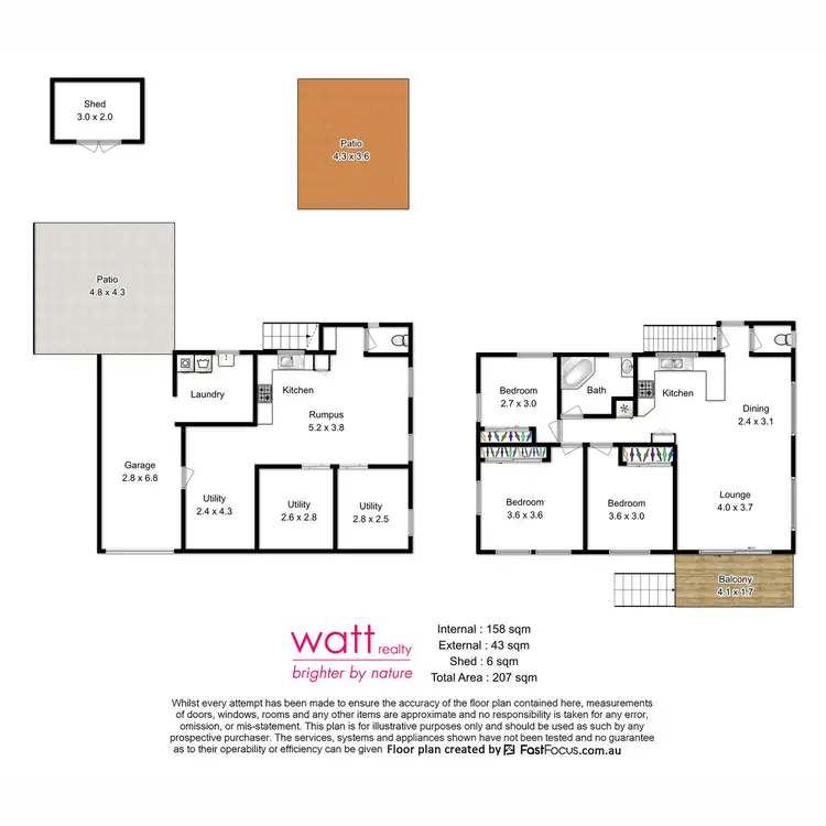 Floorplan of Homely house listing, 41 Bilambil Street, Banyo QLD 4014