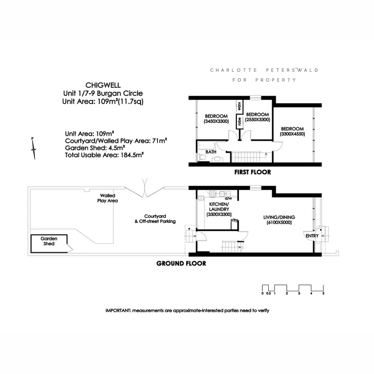 Floorplan of Homely unit listing, 1/7-9 Burgan Circle, Chigwell TAS 7011