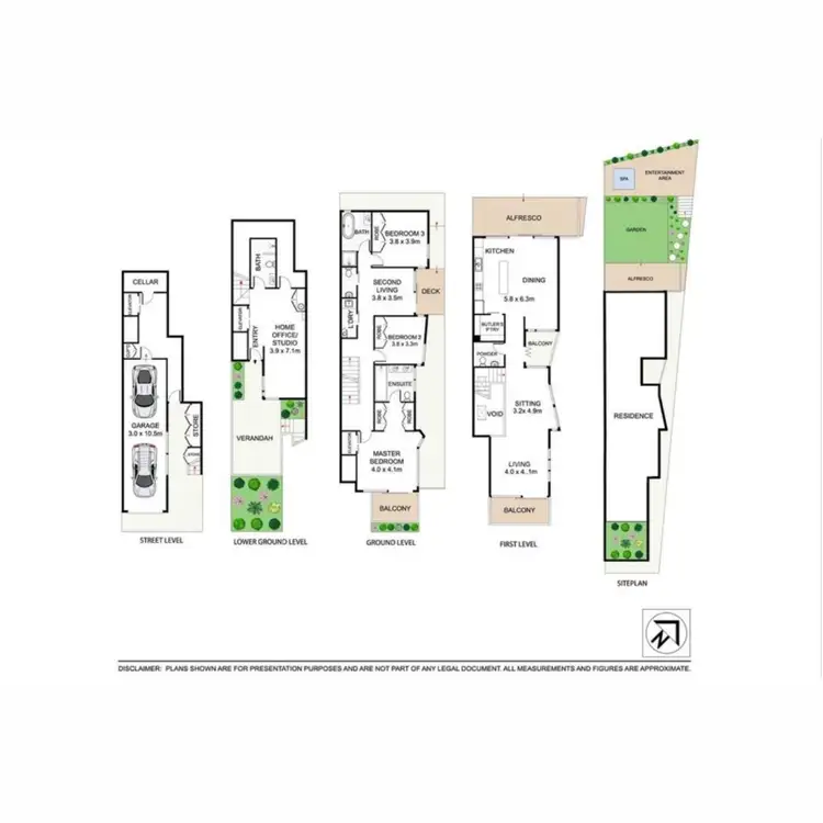 Floorplan of Homely house listing, 17 Blandford Avenue, Bronte NSW 2024