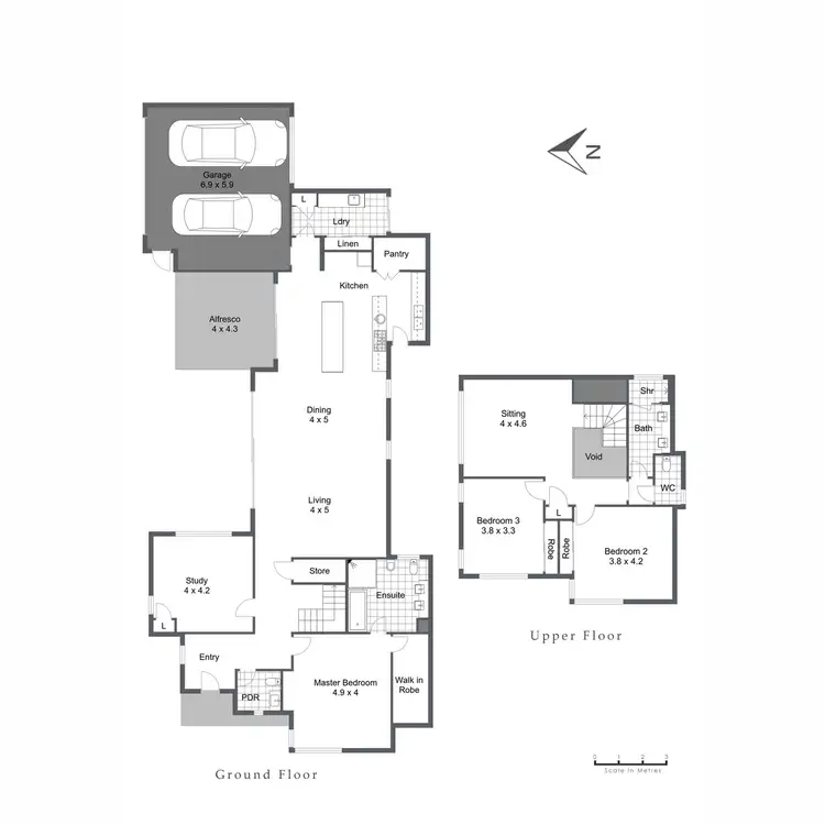 Floorplan of Homely house listing, 8 O'Connor Close, North Coogee WA 6163