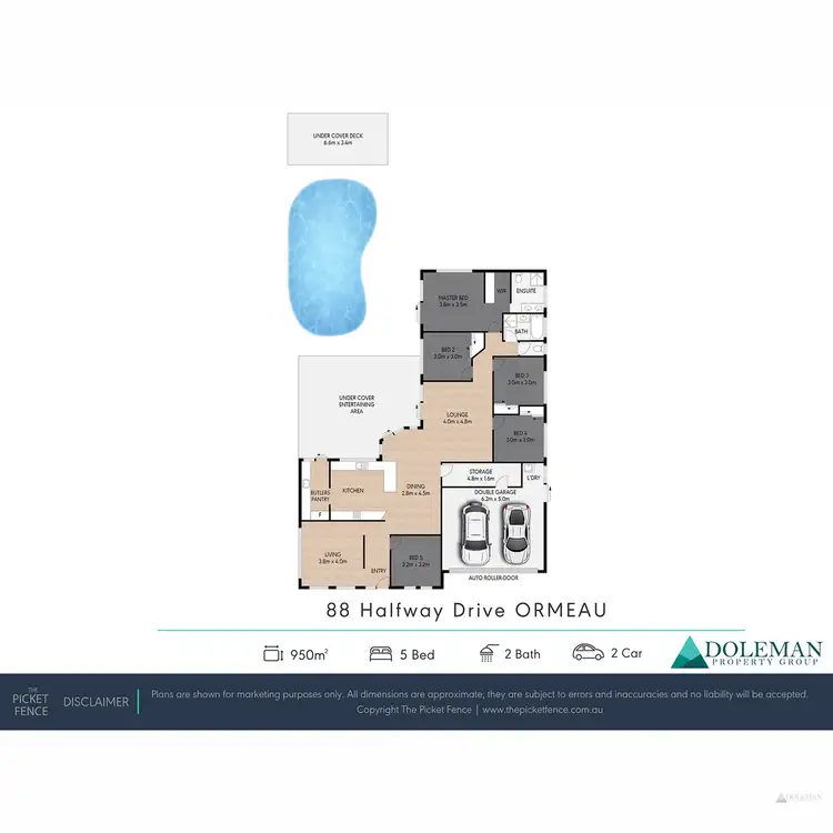 Floorplan of Homely house listing, 88 Halfway Drive, Ormeau QLD 4208