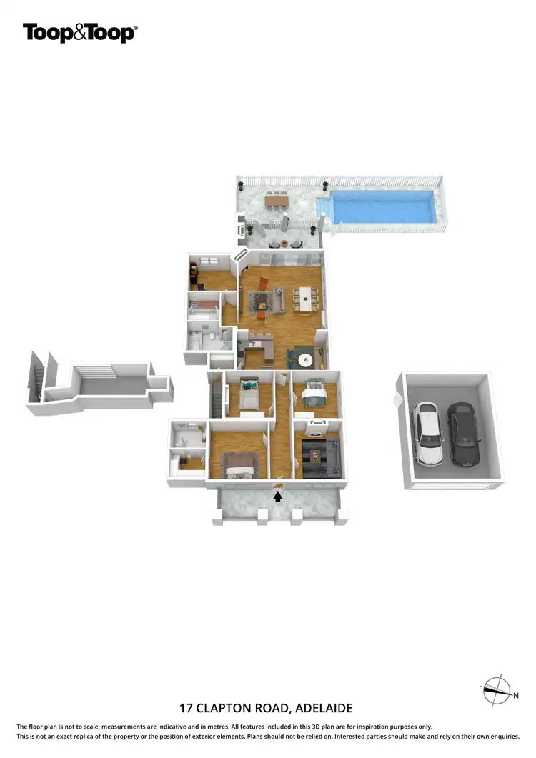 Floorplan of Homely house listing, 17 Clapton Road, Marryatville SA 5068