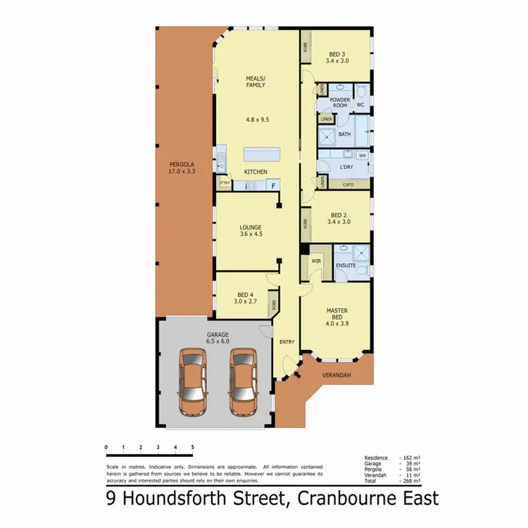 Floorplan of Homely house listing, 9 Houndsforth Street, Cranbourne East VIC 3977
