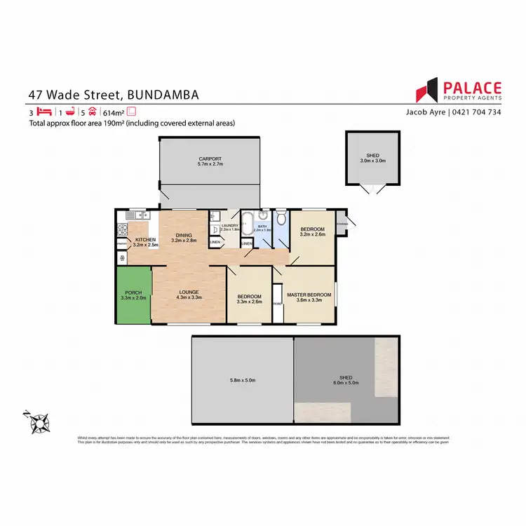 Floorplan of Homely house listing, 47 Wade Street, Bundamba QLD 4304
