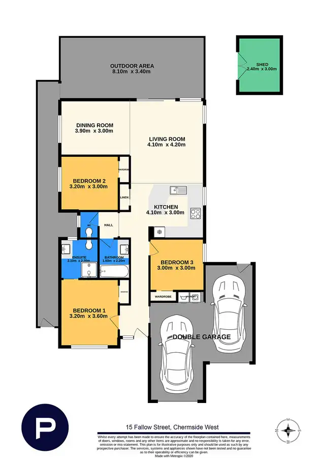 Floorplan of Homely house listing, 15 Fallow Street, Chermside West QLD 4032