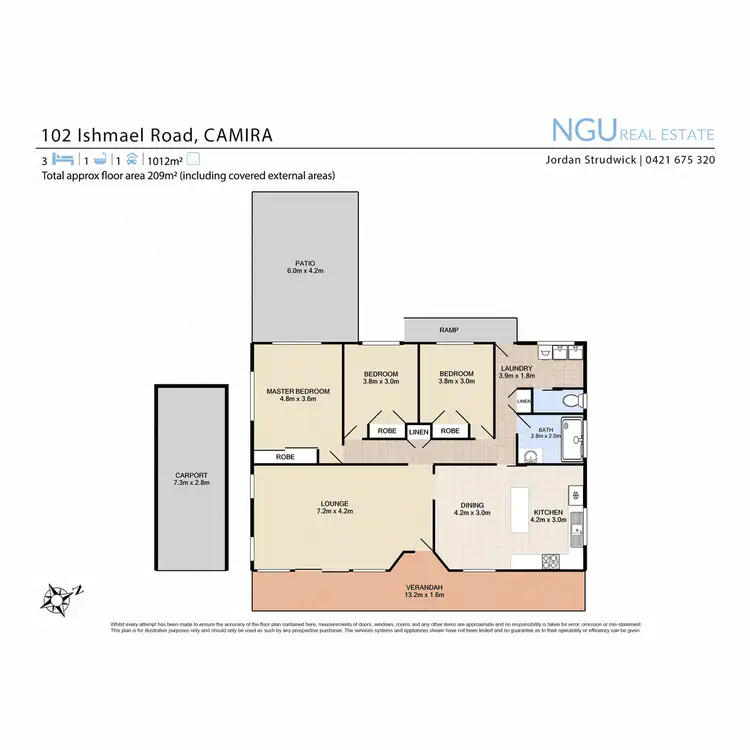 Floorplan of Homely house listing, 102 Ishmael Road, Camira QLD 4300
