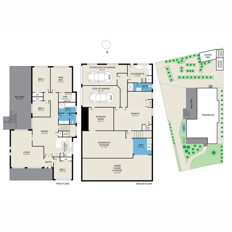 Floorplan of Homely house listing, 51 View Street, Cessnock NSW 2325