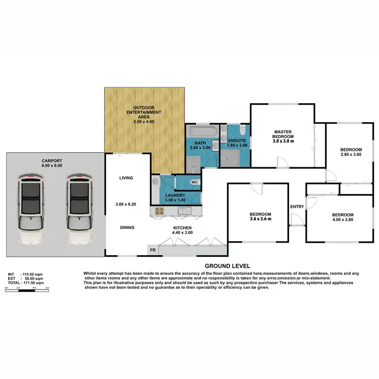Floorplan of Homely house listing, 14 Eton Street, East Toowoomba QLD 4350