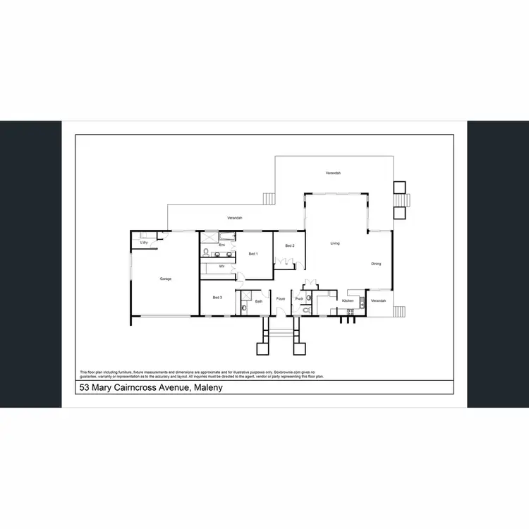 Floorplan of Homely house listing, 53 Mary Cairncross Avenue, Maleny QLD 4552