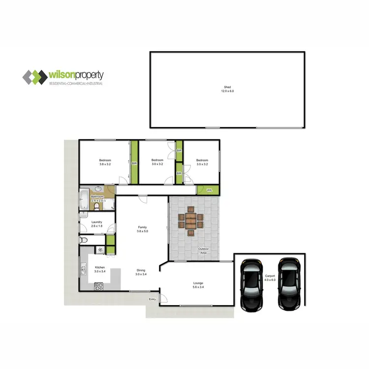 Floorplan of Homely house listing, 234 Kay Street, Traralgon VIC 3844