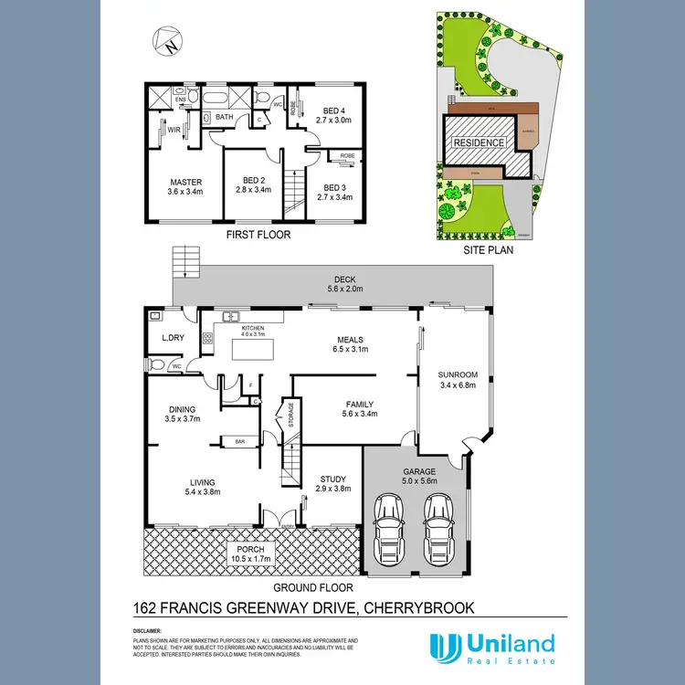 Floorplan of Homely house listing, 162 Francis Greenway Drive, Cherrybrook NSW 2126
