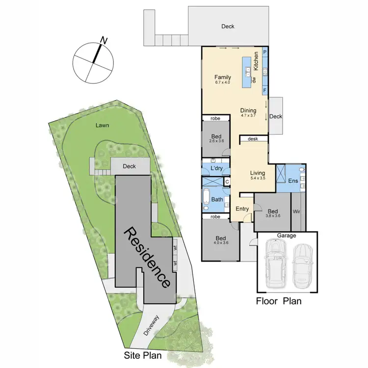 Floorplan of Homely house listing, 93 Panorama Drive, Mount Martha VIC 3934
