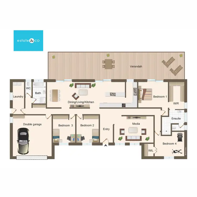 Floorplan of Homely rural property listing, 178 Littabella Siding Lane, Yandaran QLD 4673