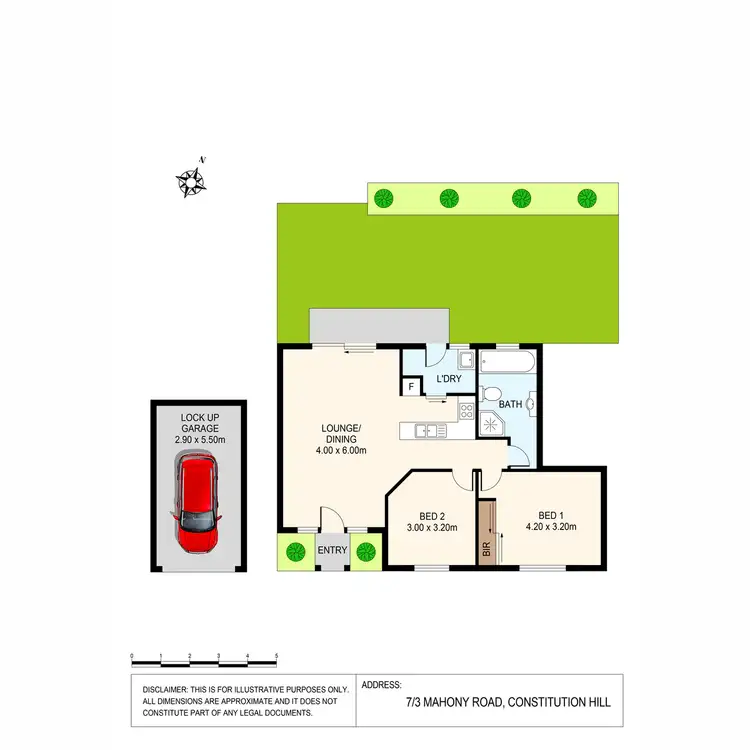 Floorplan of Homely villa listing, 7/3 Mahony Road, Constitution Hill NSW 2145