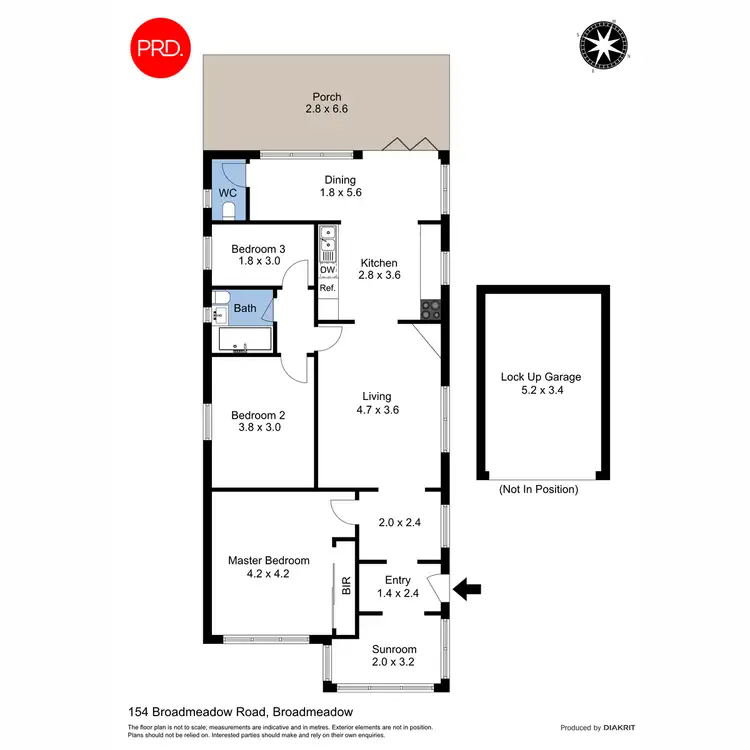 Floorplan of Homely house listing, 154 Broadmeadow Road, Broadmeadow NSW 2292