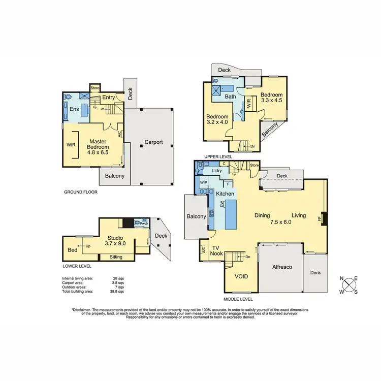Floorplan of Homely house listing, 29 Cook Street, Mccrae VIC 3938