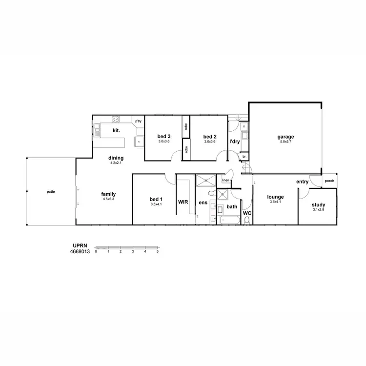 Floorplan of Homely house listing, Address available on request