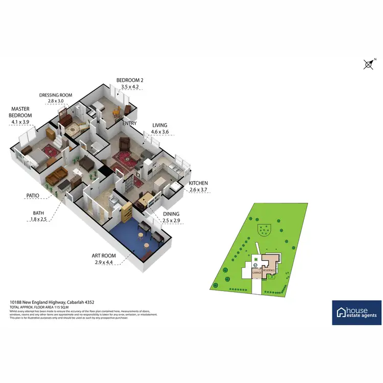 Floorplan of Homely house listing, Lot 23/10188 New England Highway, Cabarlah QLD 4352