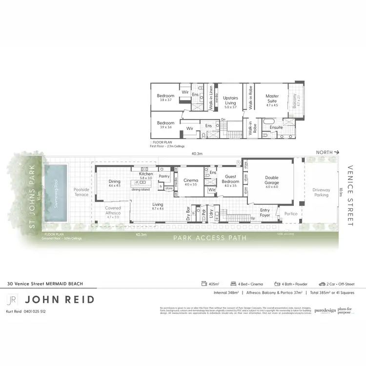 Floorplan of Homely house listing, 30 Venice Street, Mermaid Beach QLD 4218