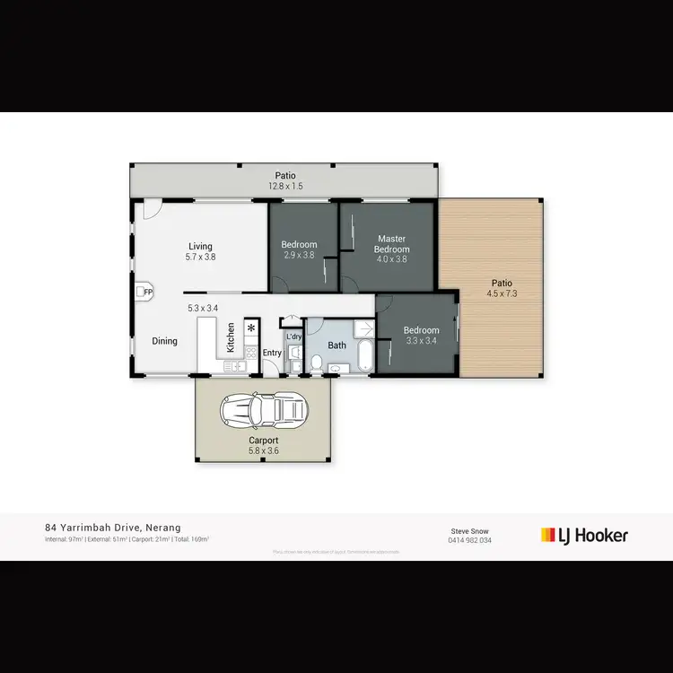 Floorplan of Homely house listing, 84 Yarrimbah Drive, Nerang QLD 4211