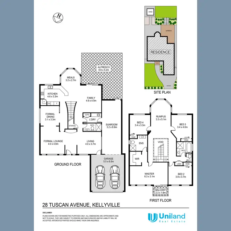 Floorplan of Homely house listing, 28 Tuscan Avenue, Kellyville NSW 2155