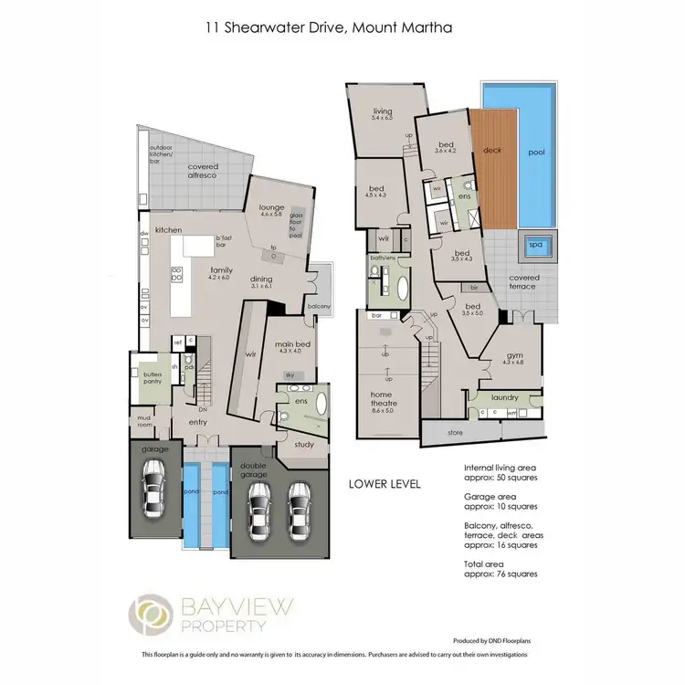 Floorplan of Homely house listing, 11 Shearwater Drive, Mount Martha VIC 3934